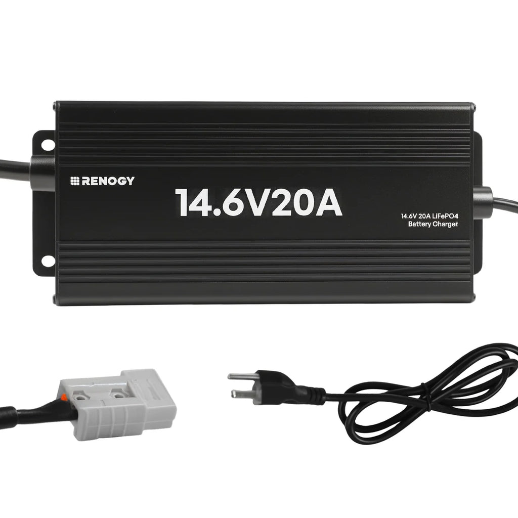 12V 20A AC-to-DC LFP Portable Battery Charger