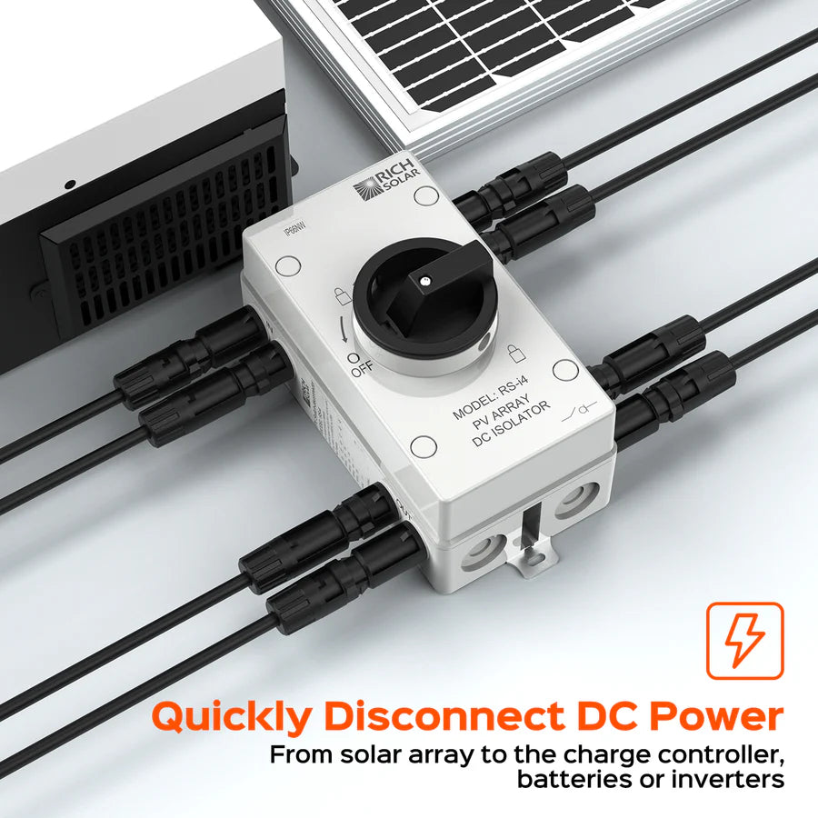 Solar PV DC Quick Disconnect Switch