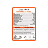 MEGA 50 | 50 Watt Solar Panel