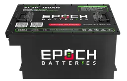Epoch 48V 150Ah Golf Cart Battery Complete Kit - Lithium