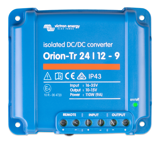 Victron Orion-Tr 24/12-9A (110W) Isolated DC-DC converter [ORI241210110]