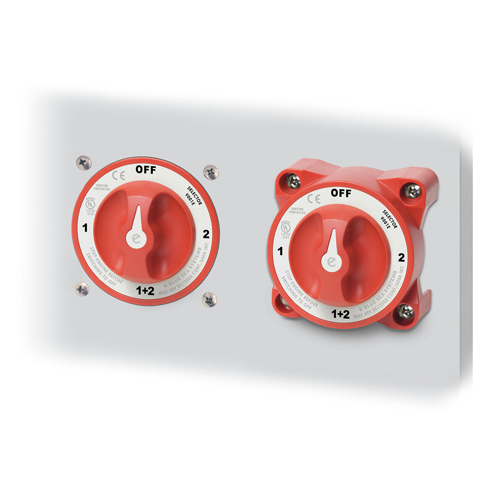 Blue Sea 9002e eSeries Battery Switch Selector wAlternator Field Disconnect 9002E