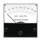 Blue Sea 8028 DC Analog Micro Voltmeter  2 Face 816 Volts DC 8028