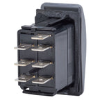 Blue Sea 8221 Water Resistant Contura III Switch  ONOFFON  Grey 8221