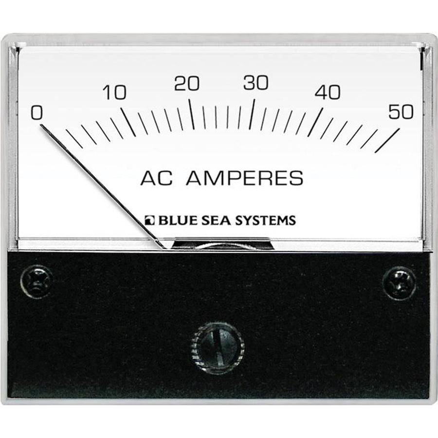 Blue Sea 9630 AC Analog Ammeter  050 Amperes AC 9630