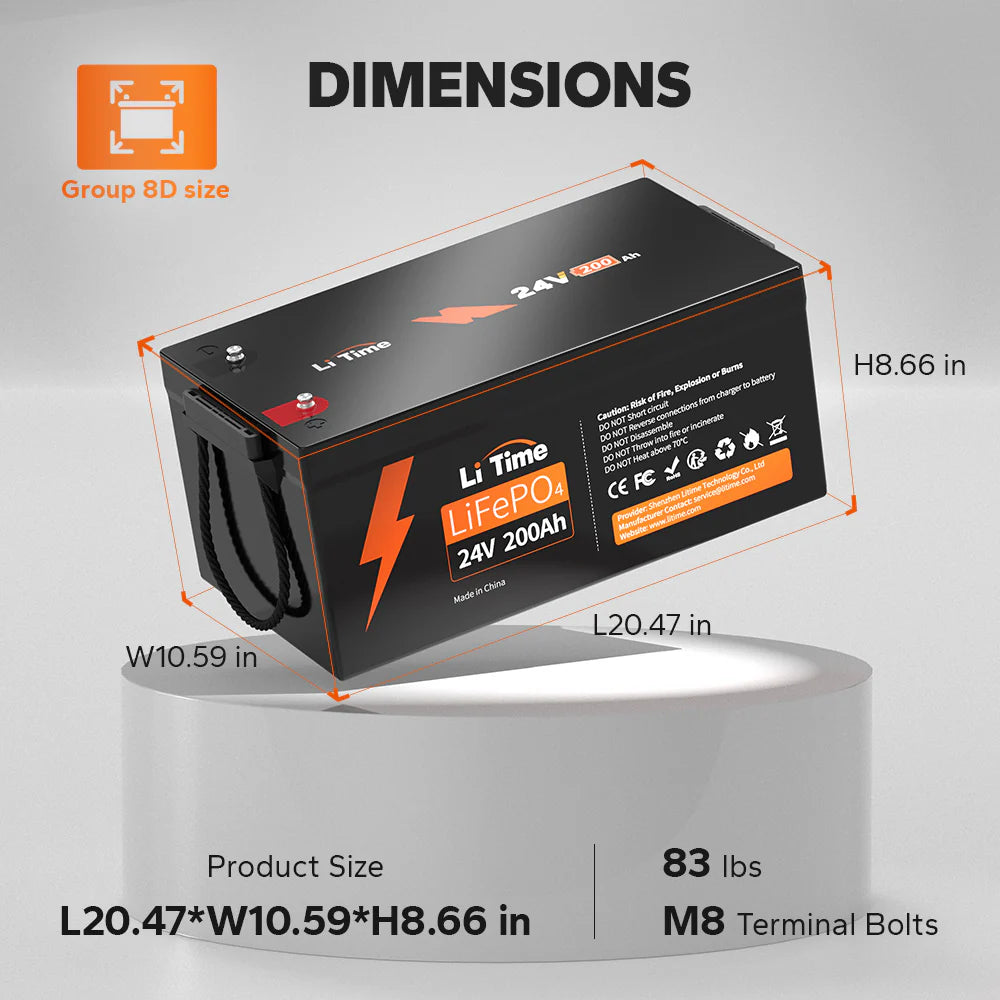 LiTime 24V 200Ah