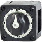 Blue Sea 6007200 Battery Switch Mini  4 Position  Black 6007200