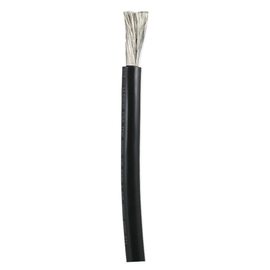 Ancor Black 20 AWG Battery Cable  Sold By The Foot 1170FT