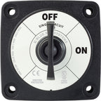 Blue Sea 6005200 Battery Switch Single Circuit ONOFF  Black 6005200