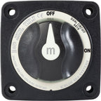 Blue Sea 6010200 Battery Switch Dual Circuit  Black 6010200