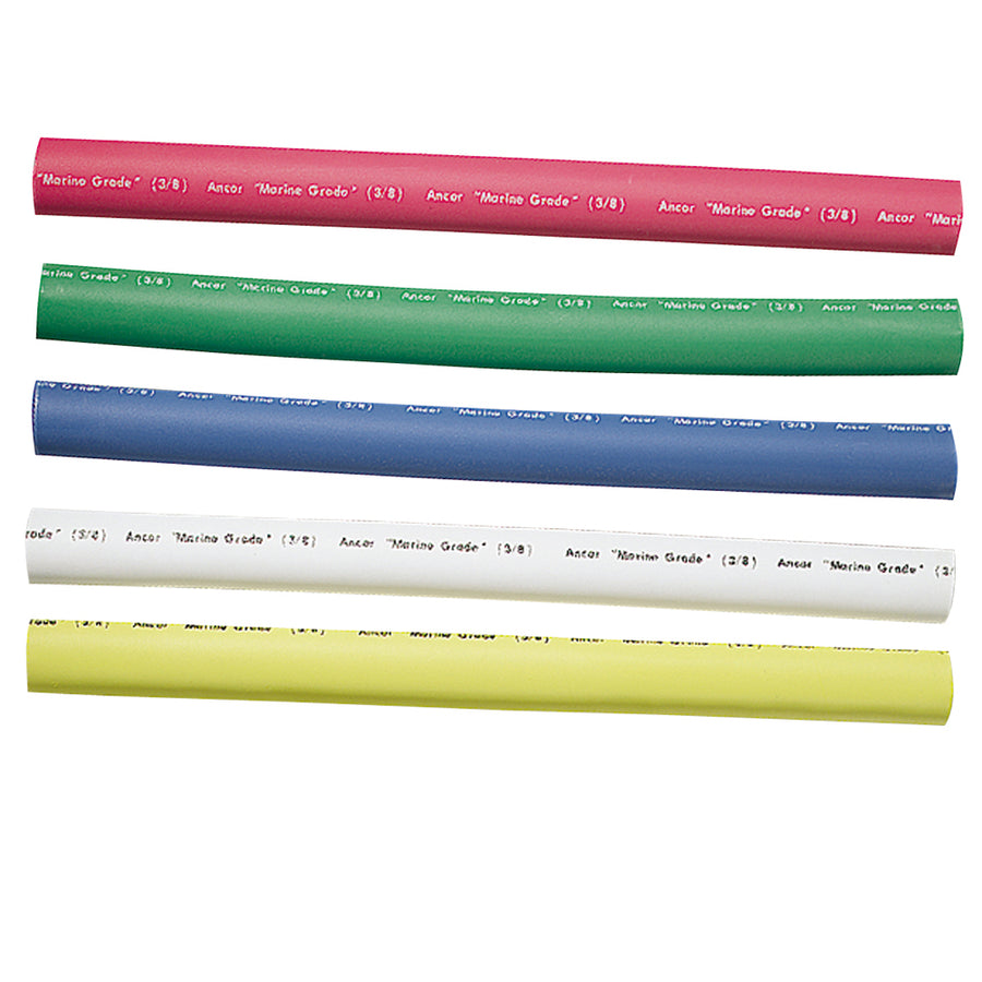 Ancor Adhesive Lined Heat Shrink Tubing  5Pack 6 12 to 8 AWG Assorted Colors 304506