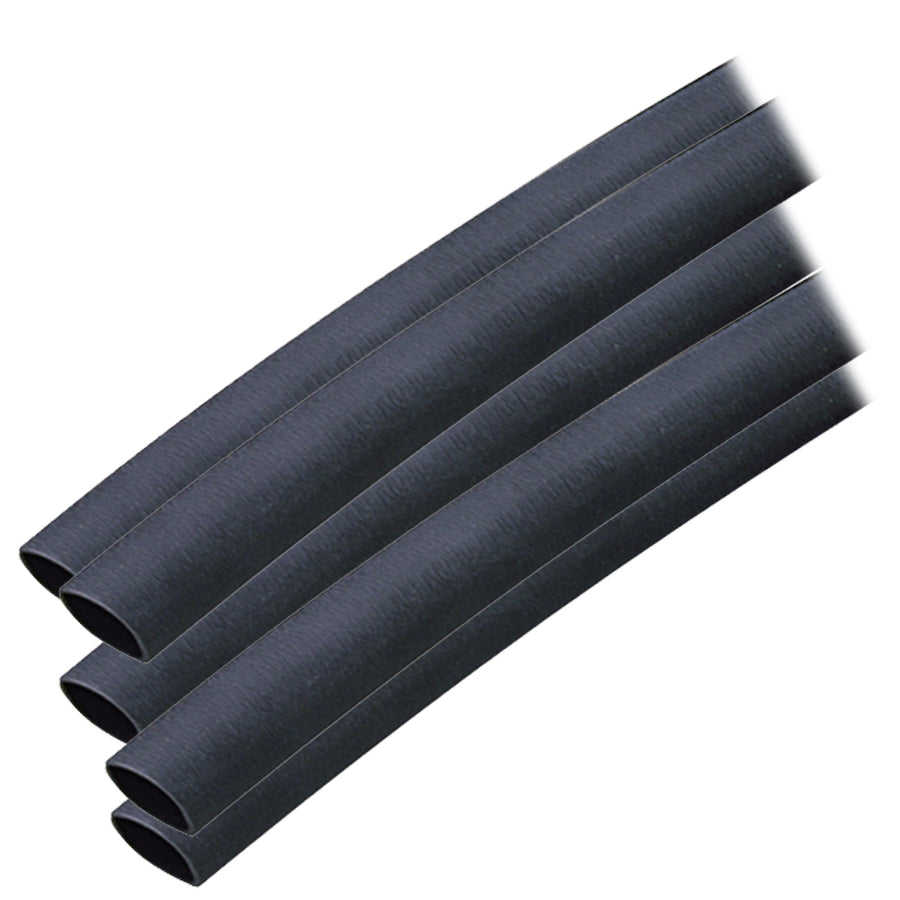 Ancor Adhesive Lined Heat Shrink Tubing ALT  38 x 6  5Pack  Black 304106