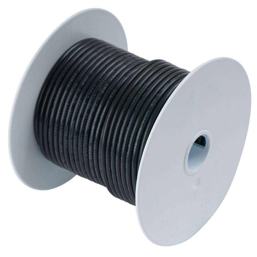 Ancor Black 18 AWG Tinned Copper Wire  100 100010
