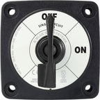 Blue Sea 6004200 Single Circuit ONOFF wLocking Key  Black 6004200