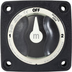 Blue Sea 6008200 mSeries Selector 3 Position Battery Switch  Black 6008200
