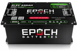 Epoch 48V 230Ah Golf Cart Battery Complete Kit - Lithium