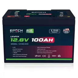 EPOCH - 12V 100Ah Eco Series Battery (Copy)
