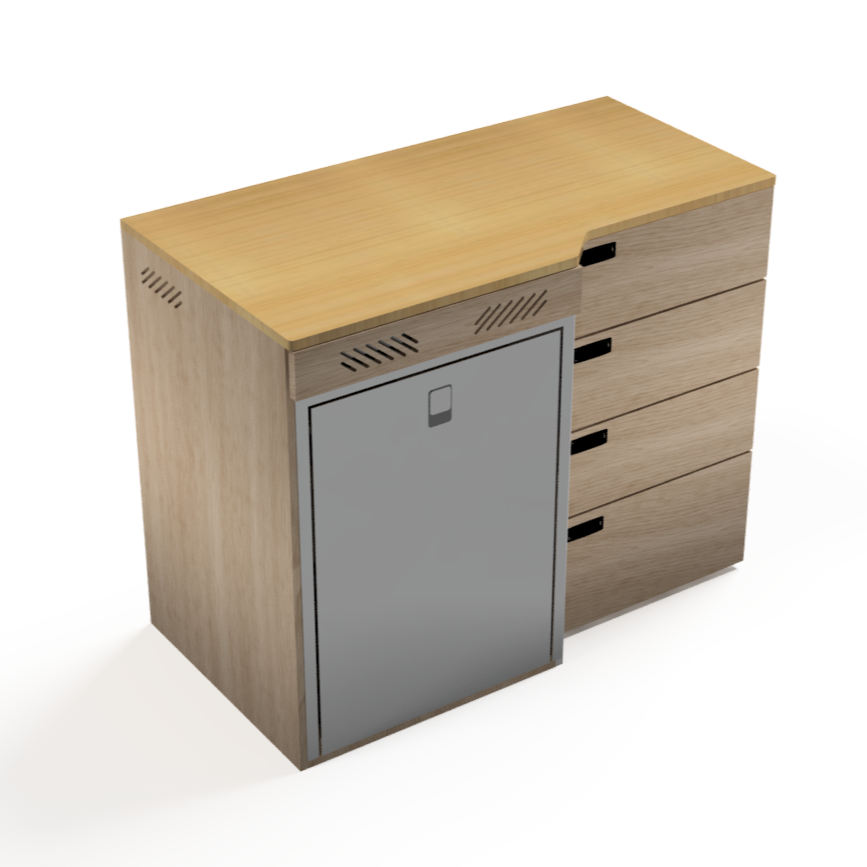 Tapered Van Kitchen