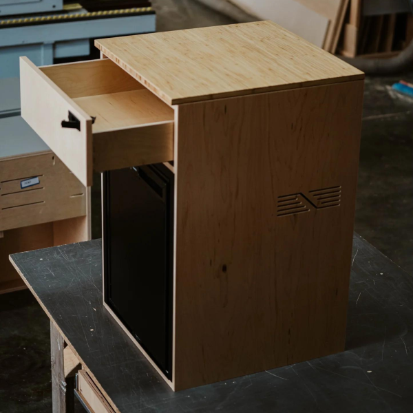 Van Kitchen Refrigerator Cabinet