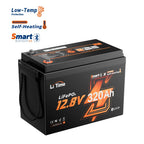 LiTime 12V 320Ah Mini Bluetooth LiFePO4 - Self Heated