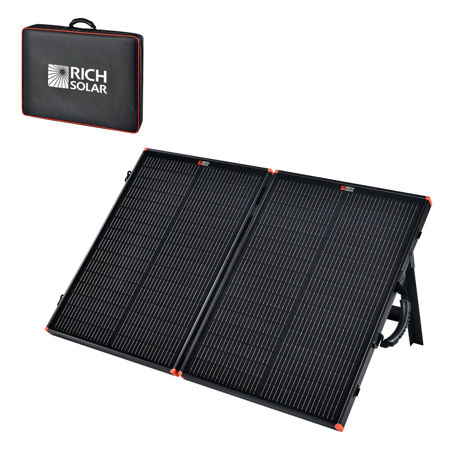 MEGA 200 Portable Briefcase | 200 Watt Portable Solar Panel