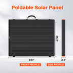 MEGA 200 Portable Briefcase | 200 Watt Portable Solar Panel