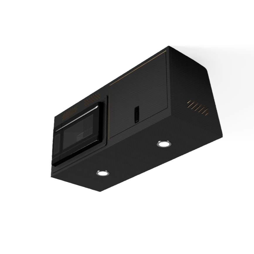 Microwave Cabinet with Storage for Sprinter, Transit and Promaster Vans