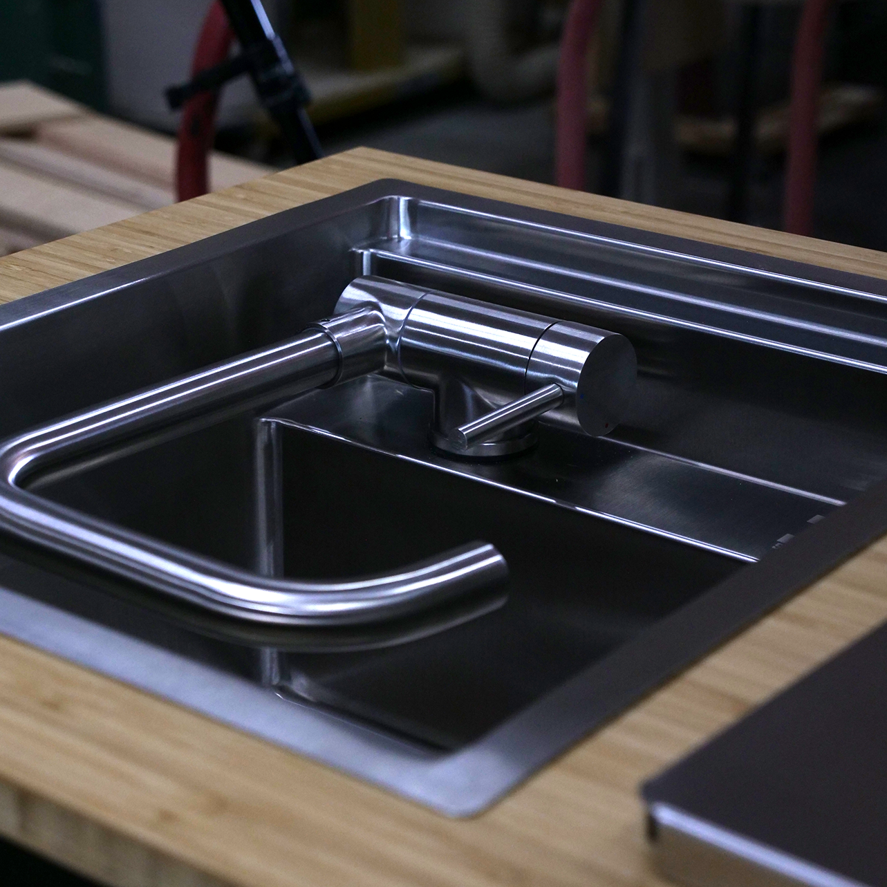 Classic Passenger Side Van Kitchen