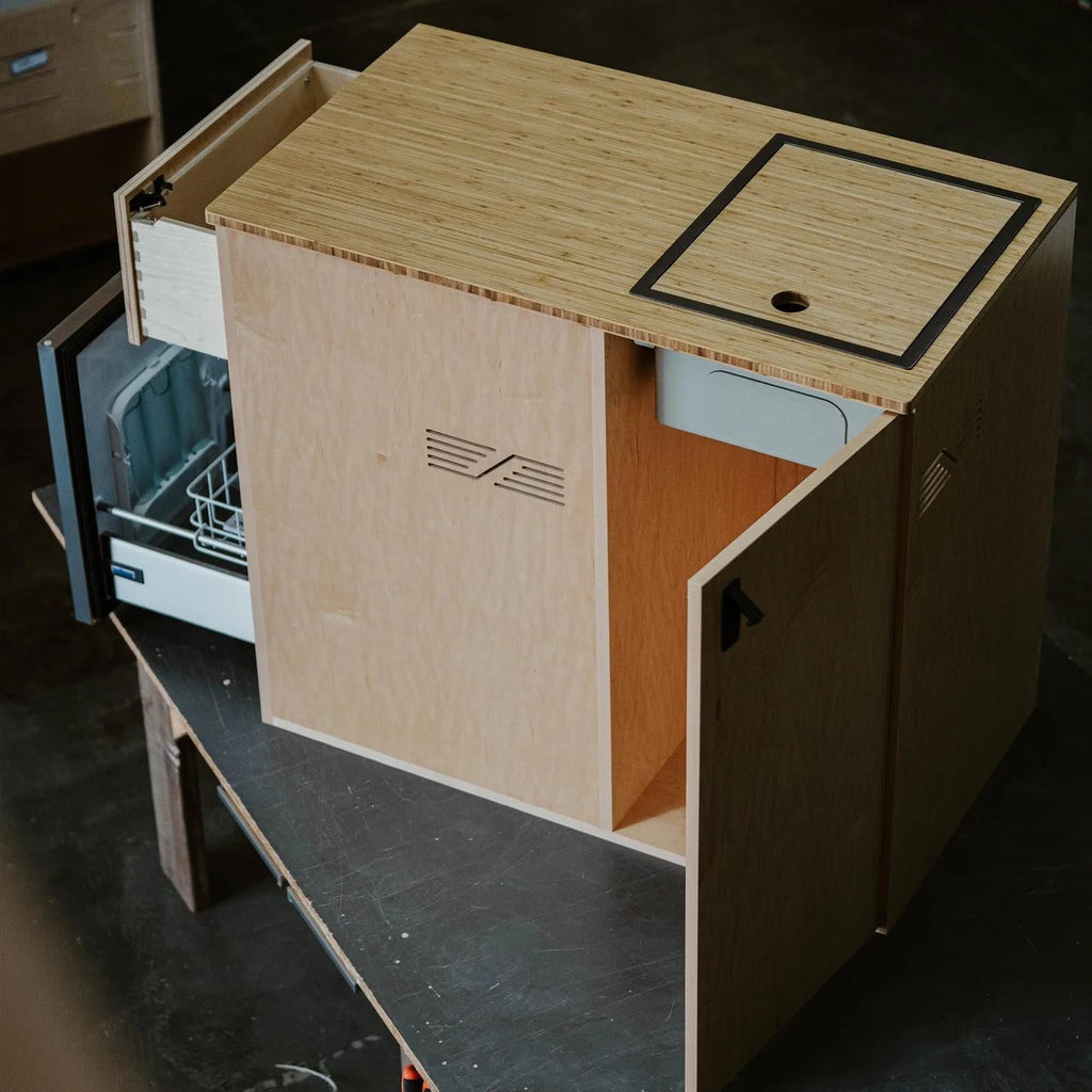 Classic Passenger Side Van Kitchen