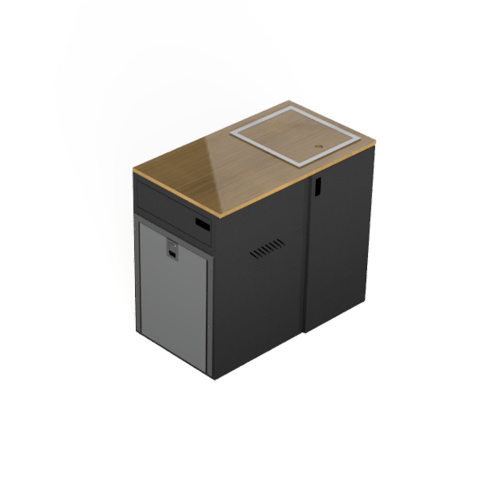 Classic Passenger Side Van Kitchen