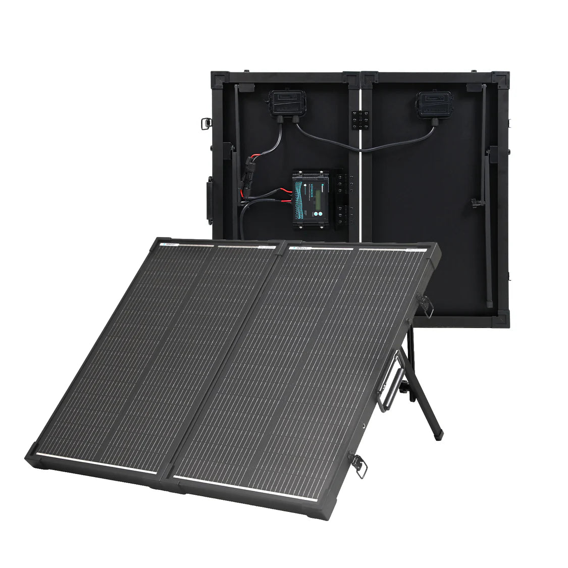 200W 12V N-Type Portable Solar Panel Suitcase Kit with 20A PWM Controller - Renogy