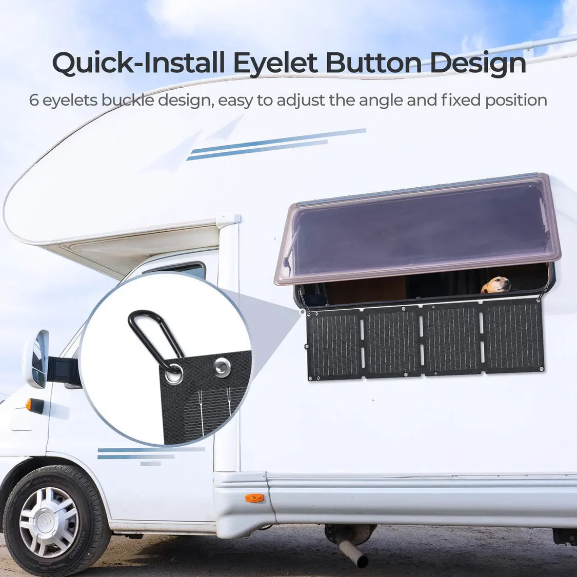 E.Flex 30W N-Type Portable Solar Panel - Renogy