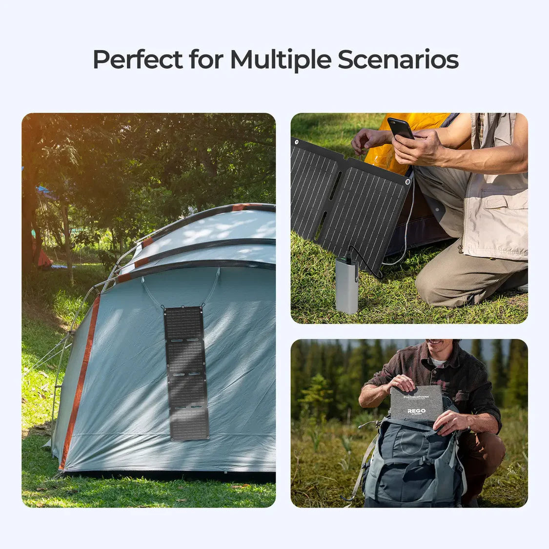 E.Flex 30W N-Type Portable Solar Panel - Renogy