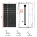 MEGA 100 | 100 Watt Solar Panel