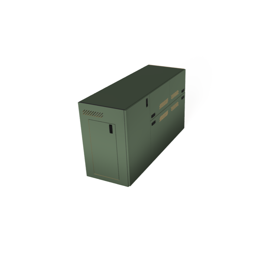 Single Universal Wheel Well Box
