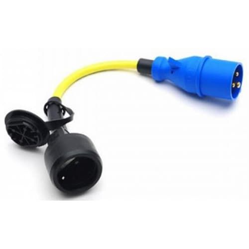 Victron Adapter Cord 16A/250V-CEE plug/Schuko Coupling [SHP307700260]