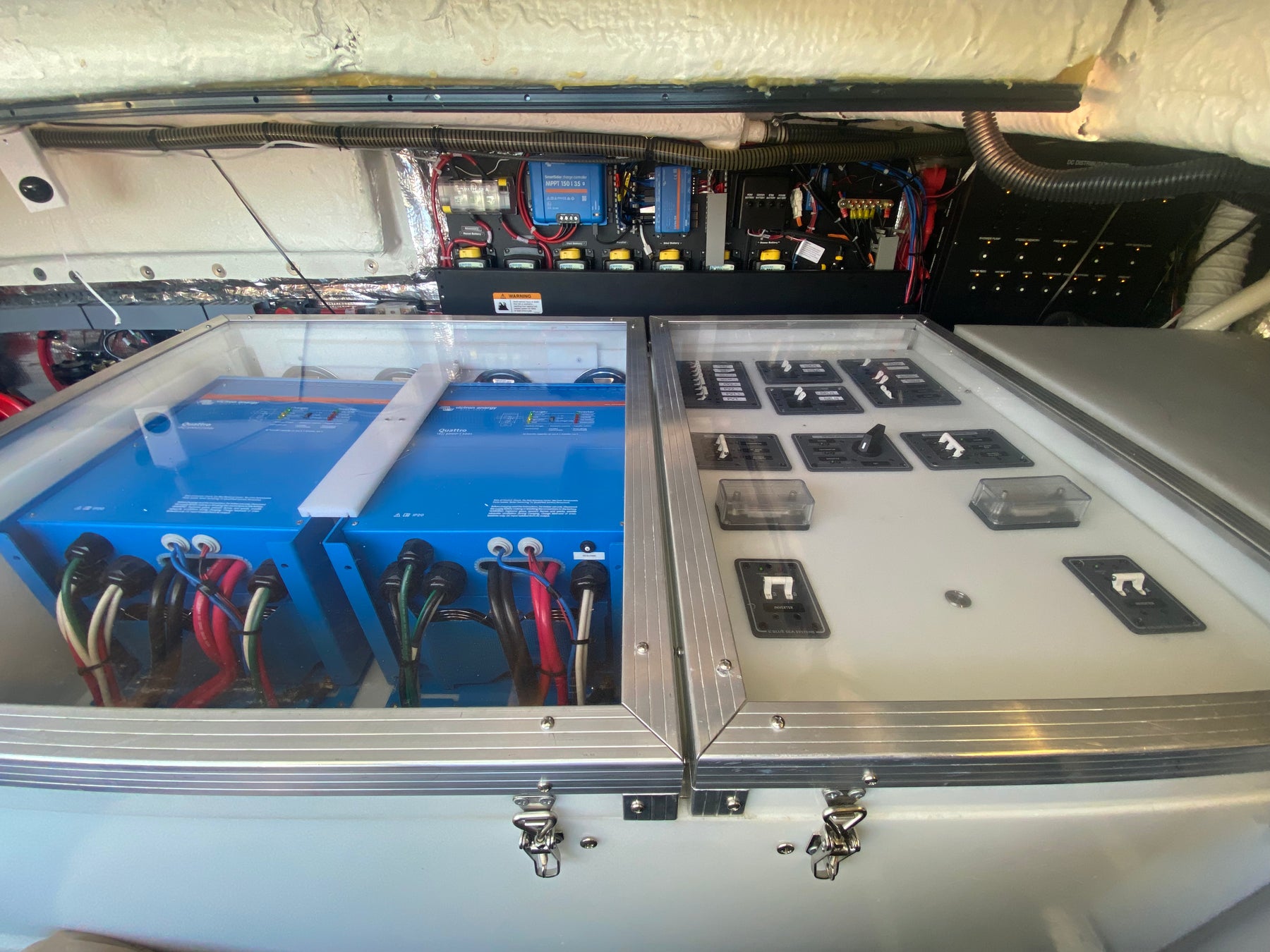 Victron power, charging, and distribution installation by Off Grid Adventure Systems