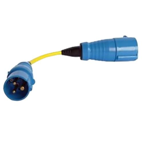 Victron Adapter Cord 16A to 32A/250V-CEE Plug 16A/CEE Coupling 32A [SHP307700280]